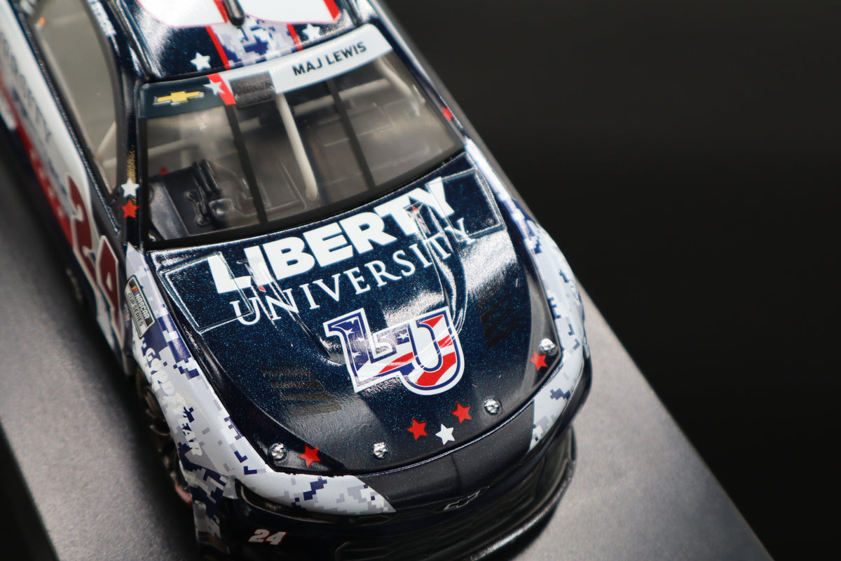 William Byron 2024 - #24 Liberty University Patriotic - 1:24 ELITE Diecast