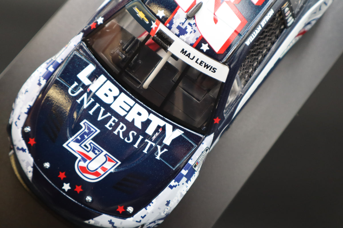 William Byron 2024 - #24 Liberty University Patriotic - 1:24 ELITE Diecast