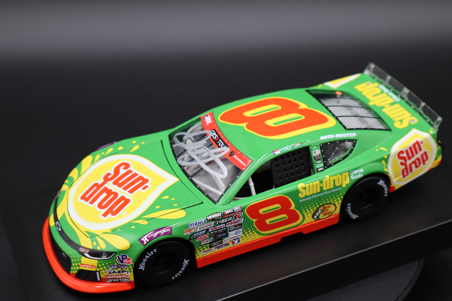 Dale Earnhardt Jr. 2025 - #8 Sun Drop Late Model - 1:24 ARC Autographed Diecast - LRO#51