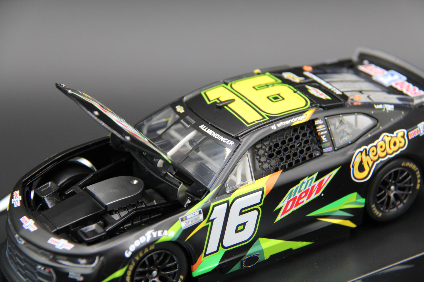 AJ Allmendinger 2024 - #16 Mtn Dew / Cheetos - 1:24 ARC Diecast - LRO#39