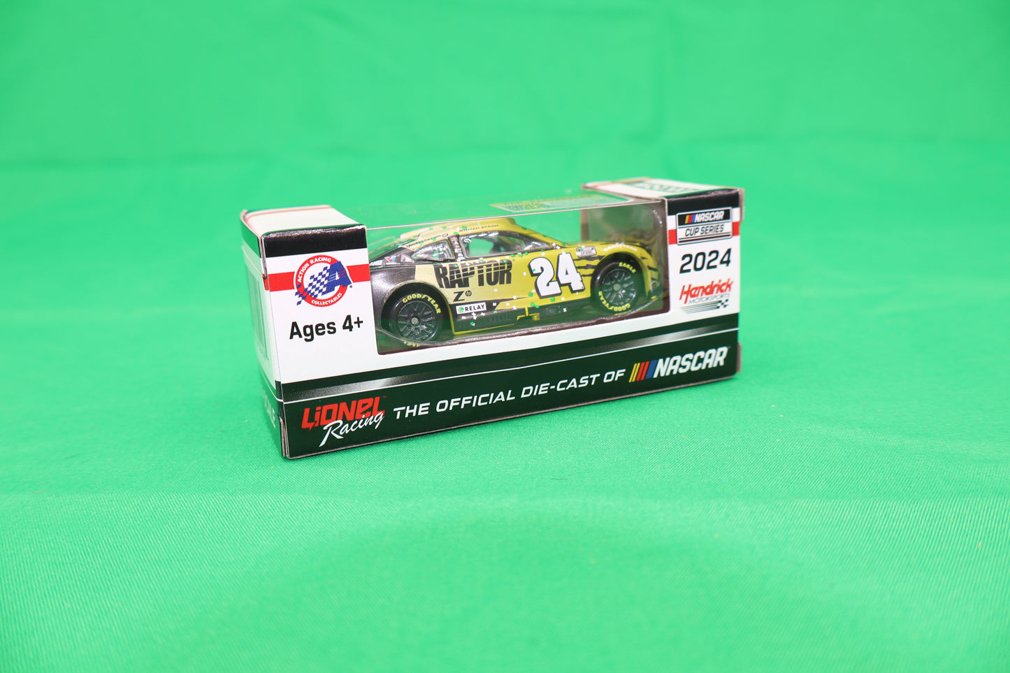 William Byron 2024 - #24 Raptor (Cota Raced Win) - 1:64 ARC Diecast