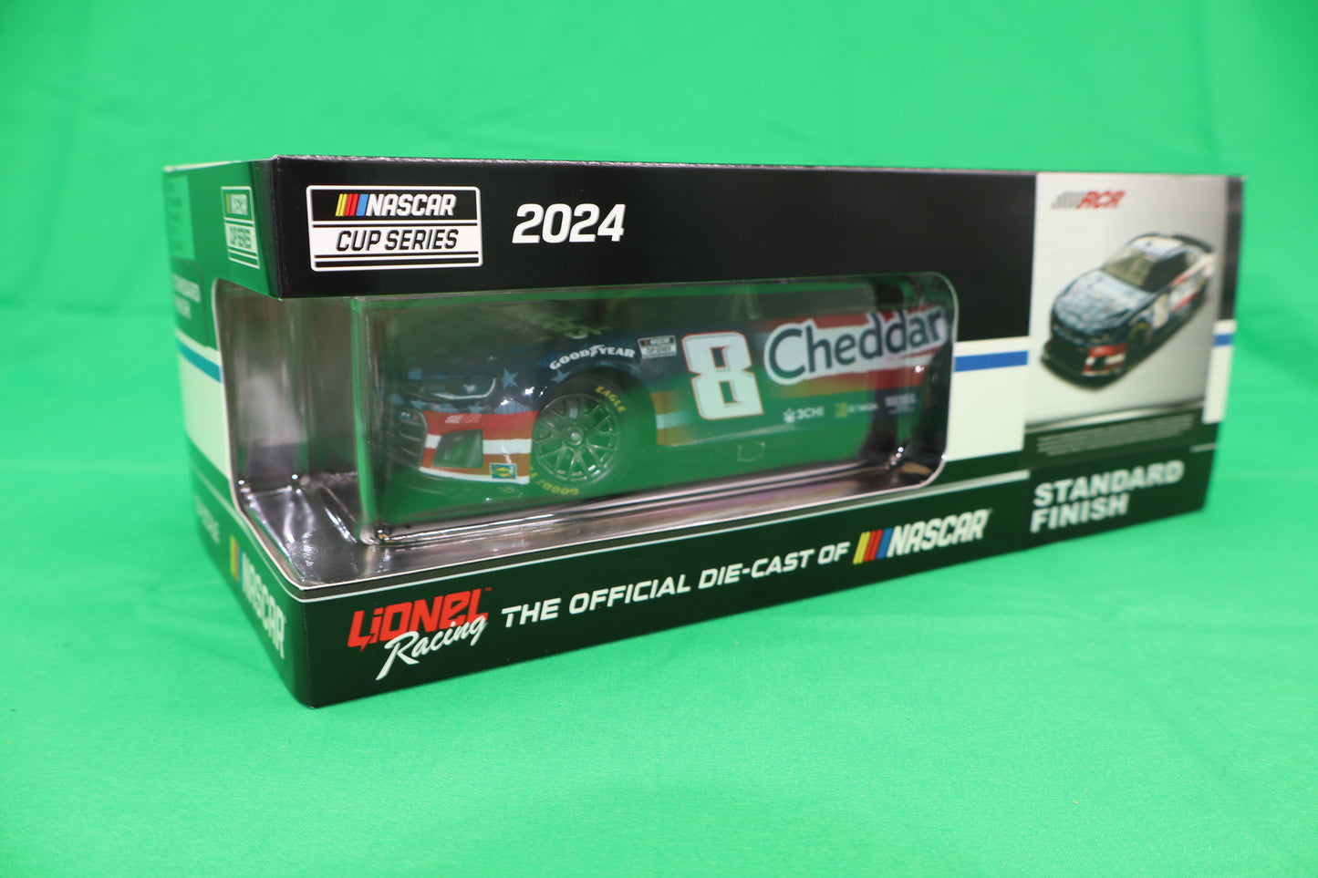 Kyle Busch 2024 - #8 Cheddar’s Salutes - 1:24 ARC Diecast