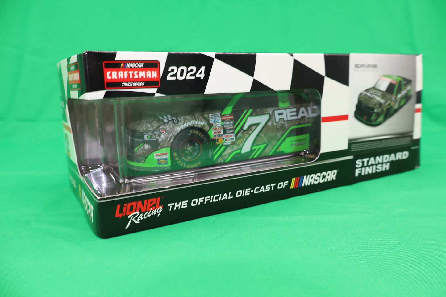 Kyle Busch 2024 - #7 Realtree (Texas Raced Win) - 1:24 ARC Diecast