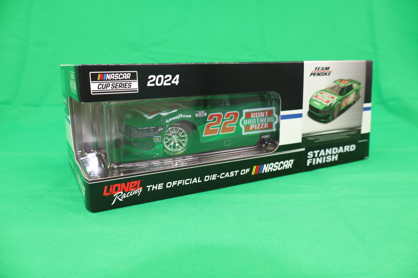 Joey Logano 2024 - #22 Hunt Brothers Pizza - 1:24 ARC Diecast