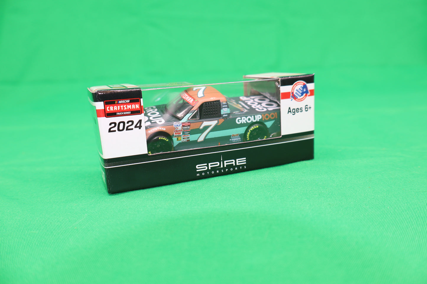 Kyle Busch 2024 - #7 Group 1001 (Atlanta Raced Win) - 1:64 ARC Diecast