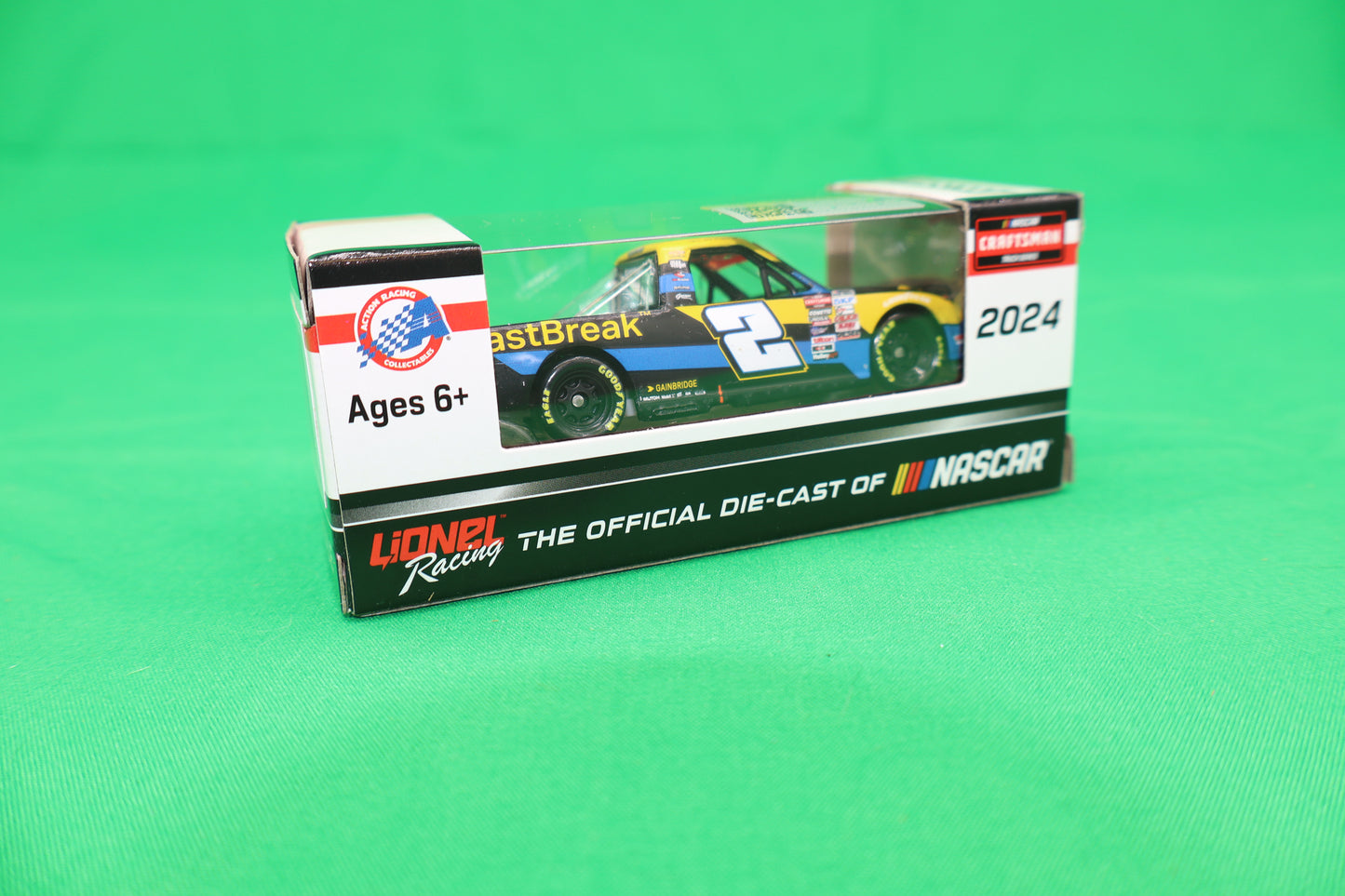 Nick Sanchez 2024 - #2 Gainbridge (Daytona Raced Win) - 1:64 ARC Diecast
