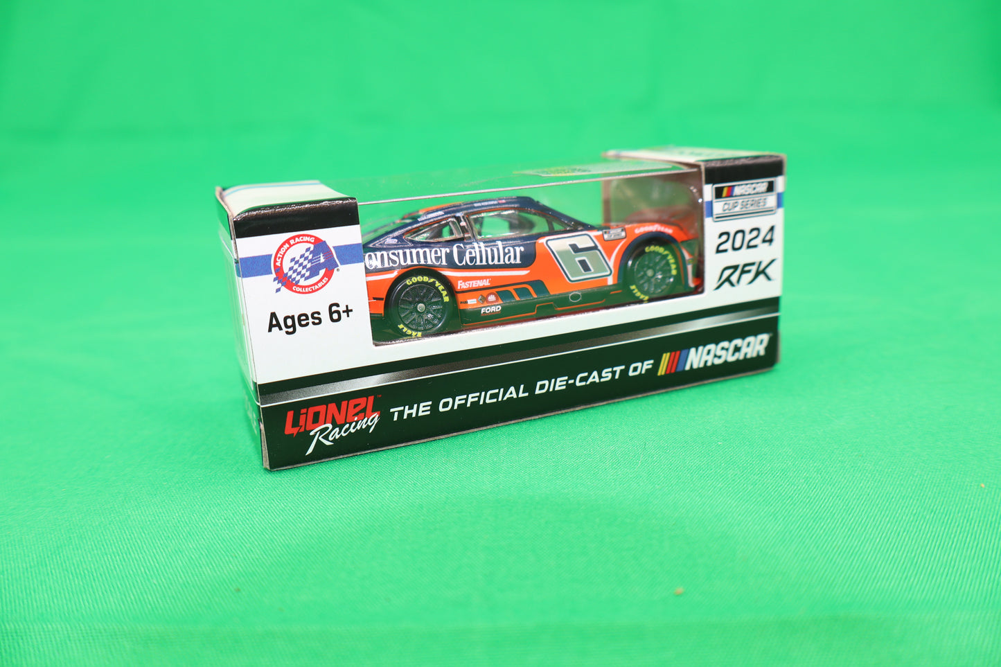 Brad Keselowski 2024 - #6 Consumer Cellular - 1:64 ARC Diecast