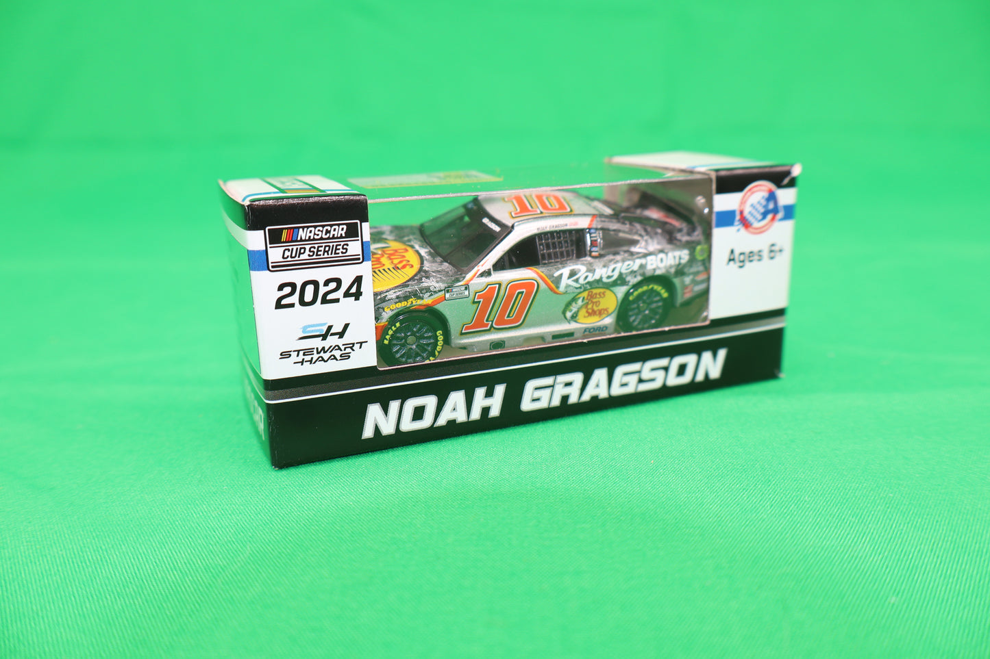 Noah Gragson 2024 - #10 Bass Pro Shops / Ranger Boats / Tracker Boats & ATVS - 1:64 ARC Diecast