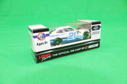 Austin Hill 2024 - #21 Bennett Transportation & Logistics (Daytona Raced Win) - 1:64 ARC Diecast