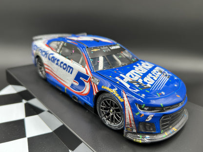 Kyle Larson 2025 - #5 HendrickCars.com (Homestead-Miami Raced Win) - 1:24 ARC Diecast - LRO#54