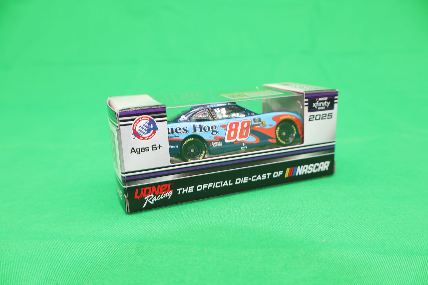 Kyle Larson 2025 - #88 Blues Hog (Texas Motor Raced Win) - 1:64 ARC Diecast