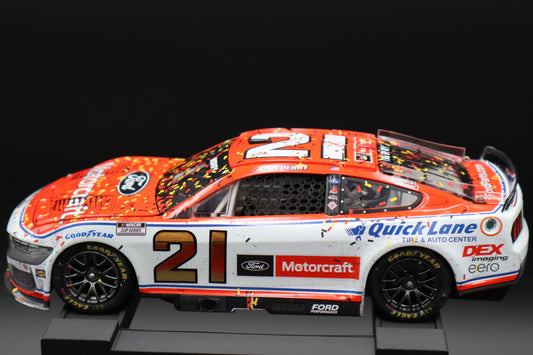 Josh Berry 2025 - #21 Motorcraft (Las Vegas Raced Win) - 1:24 ELITE Diecast -LRO#38