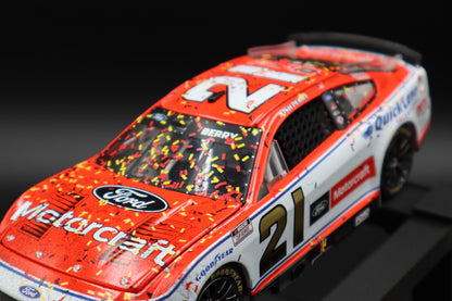 Josh Berry 2025 - #21 Motorcraft (Las Vegas Raced Win) - 1:24 ELITE Diecast -LRO#38
