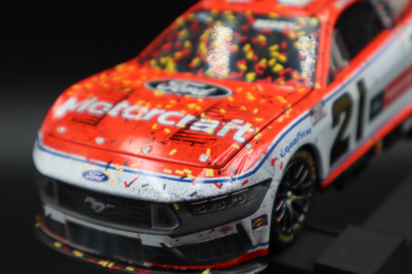 Josh Berry 2025 - #21 Motorcraft (Las Vegas Raced Win) - 1:24 ELITE Diecast -LRO#38