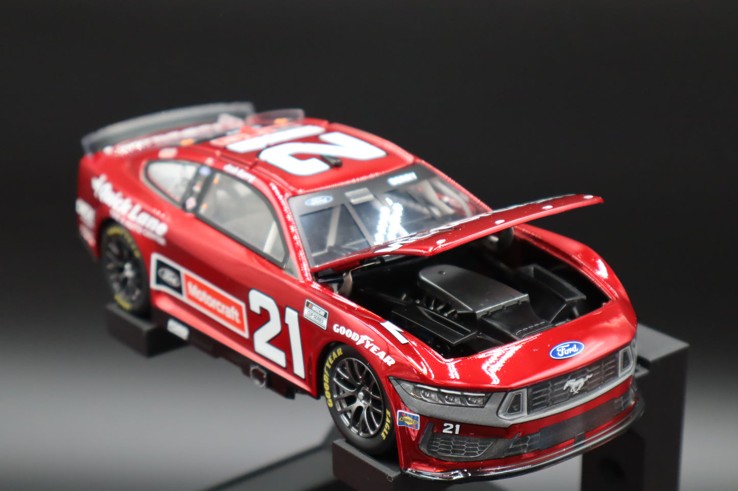 Josh Berry 2025 - #21 Motorcraft “Backseater” - 1:24 ARC Chrome Diecast - LRO#35