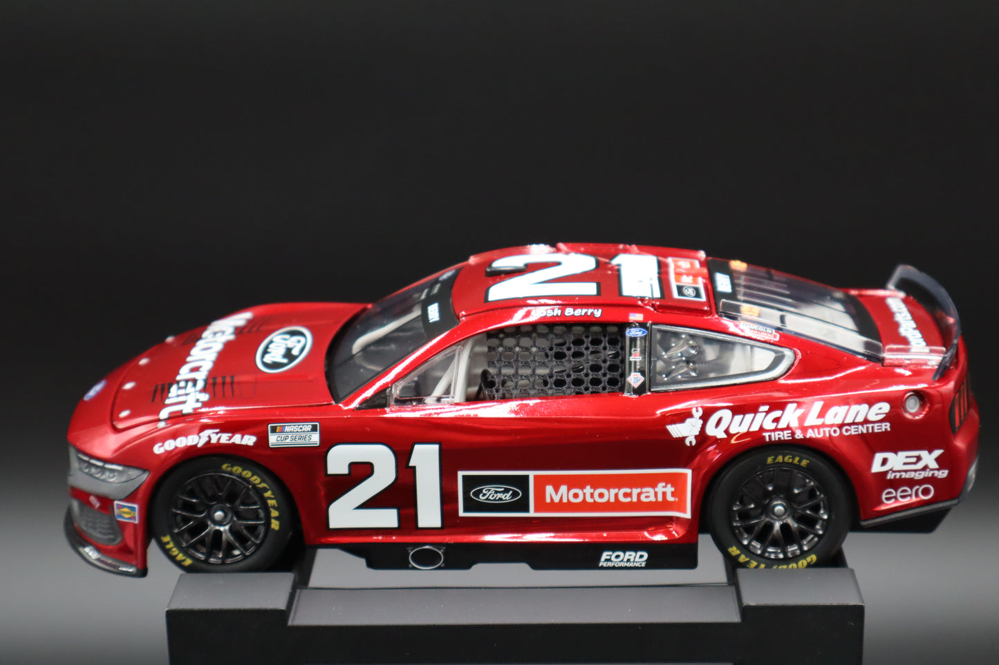 Josh Berry 2025 - #21 Motorcraft “Backseater” - 1:24 ARC Chrome Diecast - LRO#35