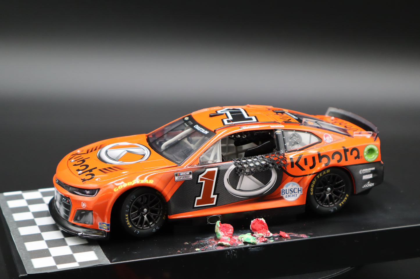 MrMuffin Racing Custom 2024 Winner Circle Ross Chastain #1 Watermelon Smash - MRMRC-005