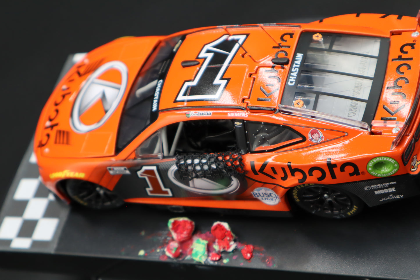MrMuffin Racing Custom 2024 Winner Circle Ross Chastain #1 Watermelon Smash - MRMRC-005