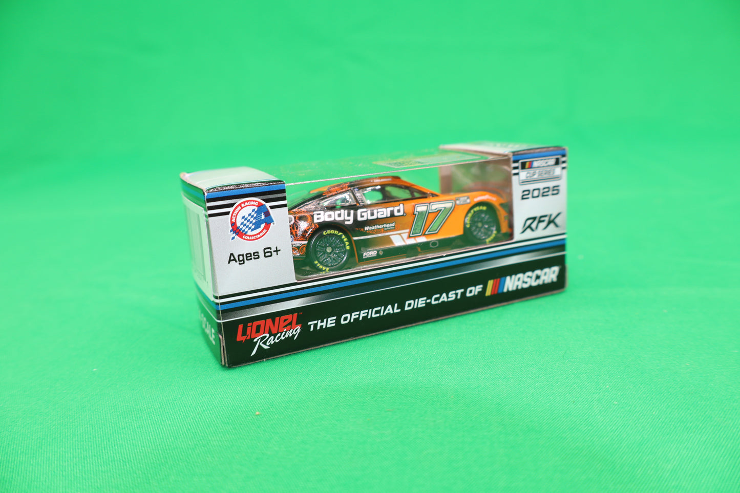 Chris Buescher 2025 - #17 Body Guard Mexico - 1:64 ARC Diecast