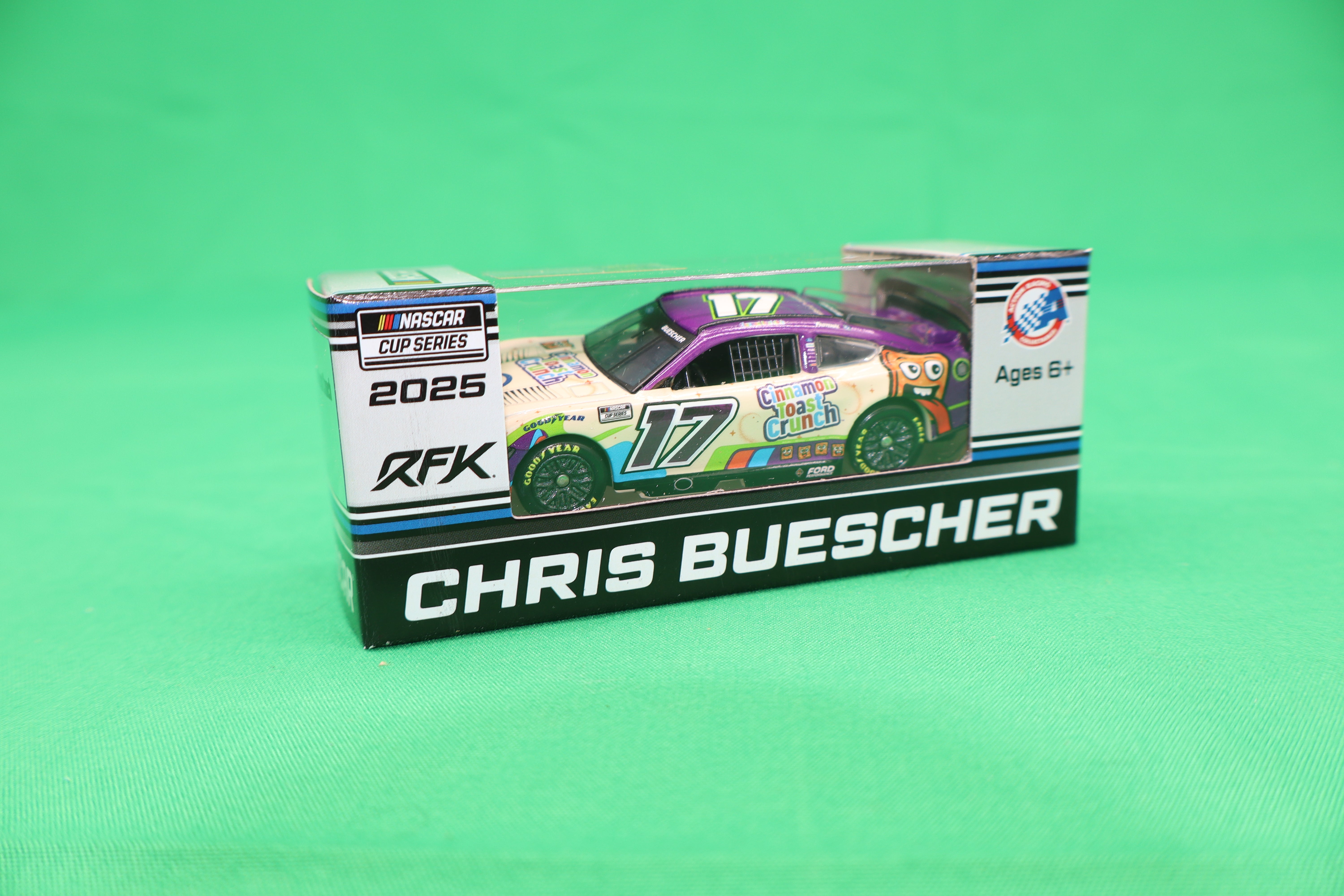 Chris Buescher 2025 - #17 Kroger / Cinnamon Toast Crunch - 1:64 Chris Buescher 2025 - #17 Kroger / Cinnamon Toast Crunch - 1:64