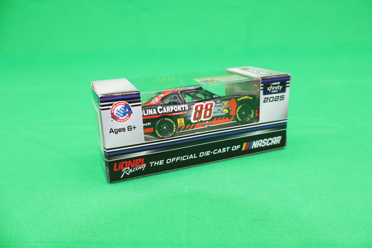 Connor Zilisch 2025 - #88 Carolina Carports (Dover Motor Raced Win) - 1:64 ARC Diecast