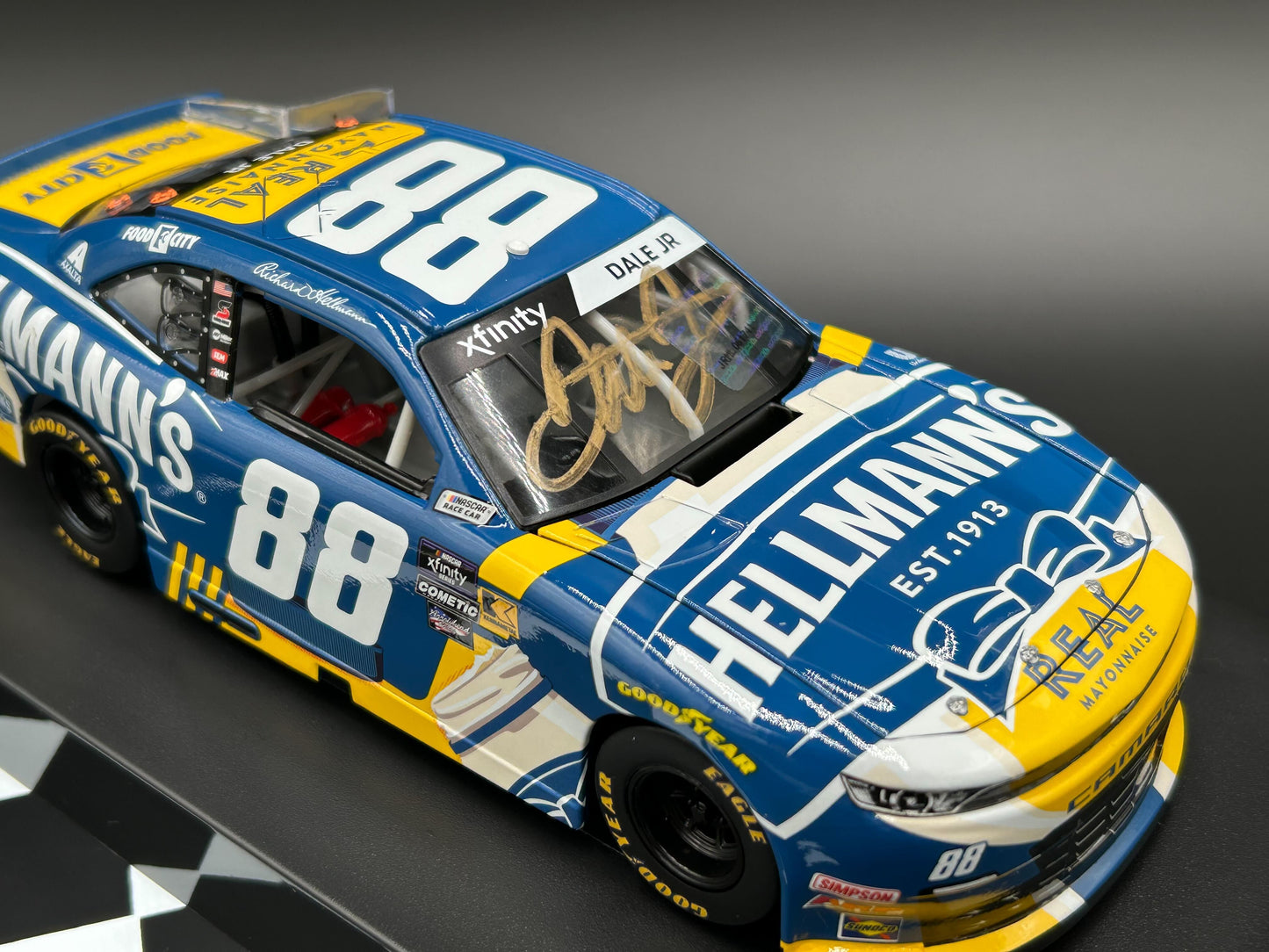 Dale Earnhardt Jr 2024 - #88 Hellmann's - 1:24 ARC  Autographed Diecast - LRO#15