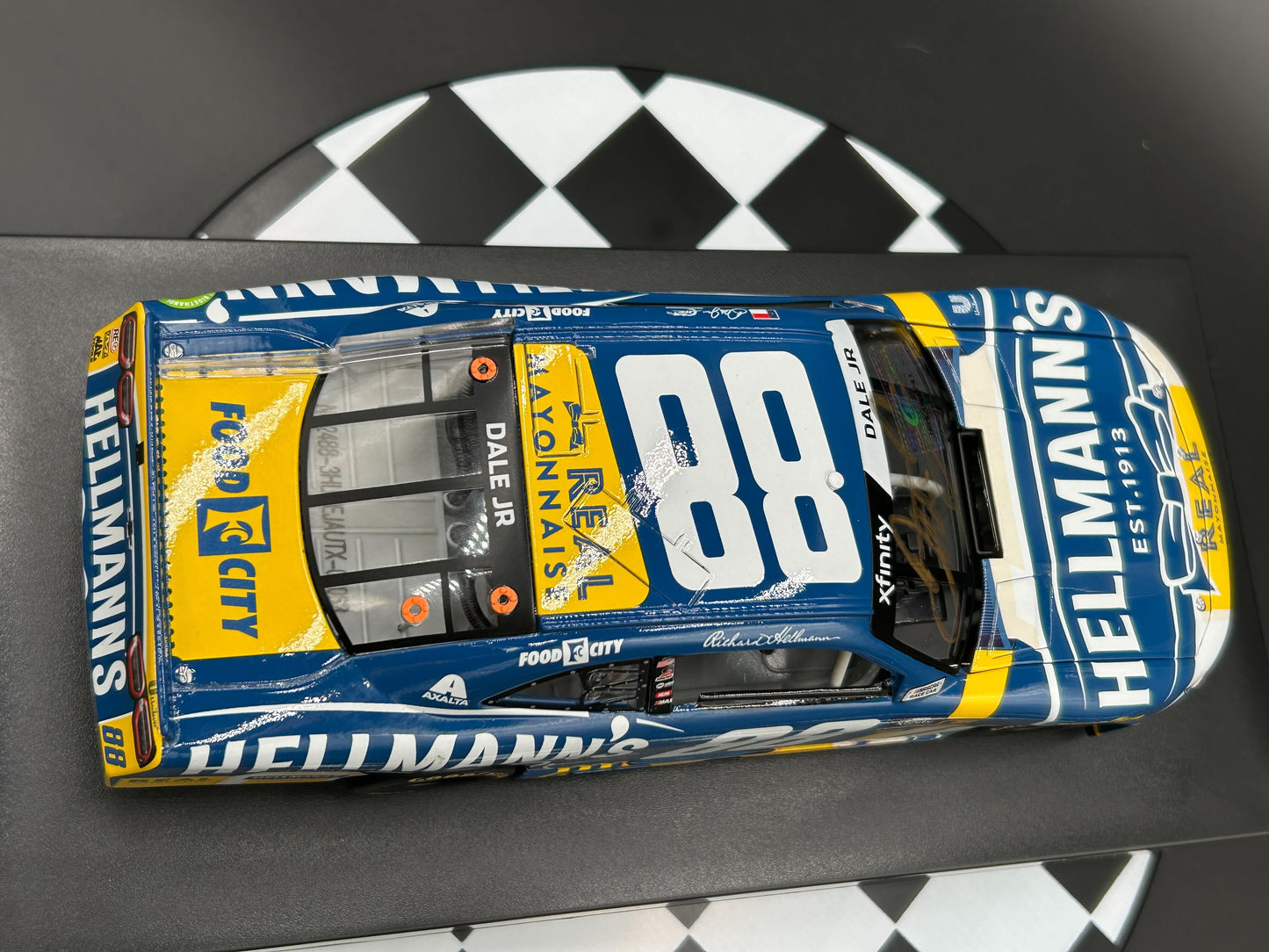 Dale Earnhardt Jr 2024 - #88 Hellmann's - 1:24 ARC  Autographed Diecast - LRO#15