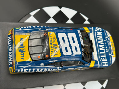 Dale Earnhardt Jr 2024 - #88 Hellmann's - 1:24 ARC  Autographed Diecast - LRO#15