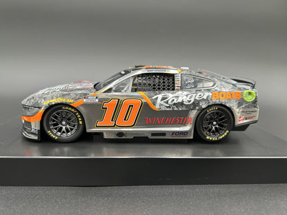 Noah Gragson 2024 - #10 Black Rifle Coffee Company / Ranger Boats - 1:24 ARC Chrome Diecast -LRO#44