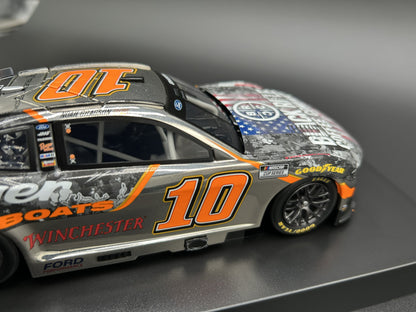 Noah Gragson 2024 - #10 Black Rifle Coffee Company / Ranger Boats - 1:24 ARC Chrome Diecast -LRO#44