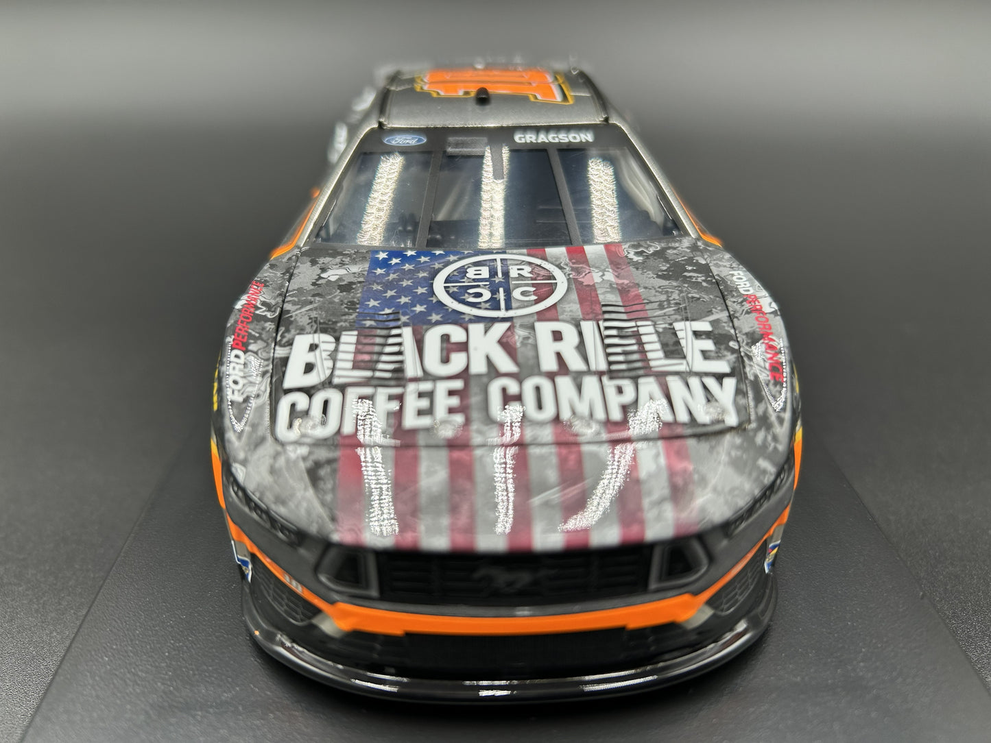 Noah Gragson 2024 - #10 Black Rifle Coffee Company / Ranger Boats - 1:24 ARC Chrome Diecast -LRO#44