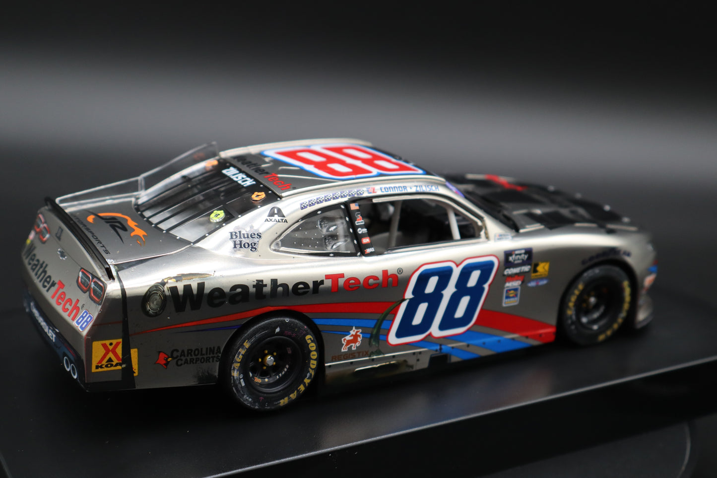 Connor Zilisch 2025 - #88 WeatherTech (Portland Raced Win) - 1:24 ARC Chrome Diecast