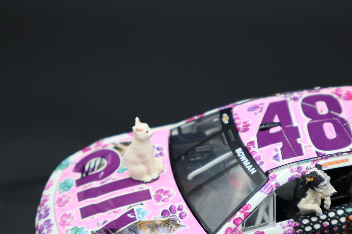 MrMuffin Racing Custom 2024 Alex Bowman #48 Best Friends "Pink Hood" Fantasy Diecast - MRMRC-014
