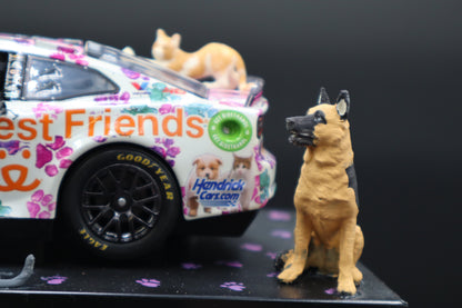 MrMuffin Racing Custom 2024 Alex Bowman #48 Best Friends "Pink Hood" Fantasy Diecast - MRMRC-014