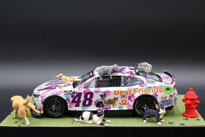 MrMuffin Racing Custom 2024 Alex Bowman #48 Best Friends "On the Grass" Fantasy Diecast - MRMRC-013