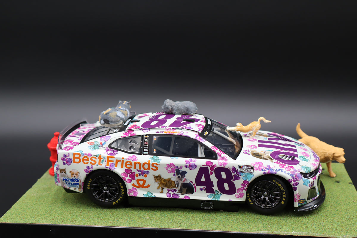 MrMuffin Racing Custom 2024 Alex Bowman #48 Best Friends "On the Grass" Fantasy Diecast - MRMRC-013