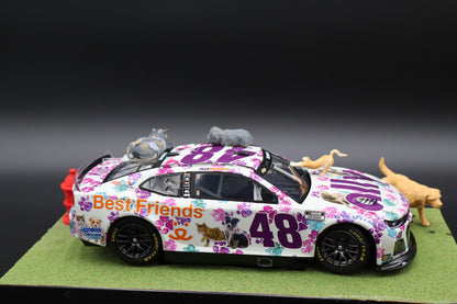 MrMuffin Racing Custom 2024 Alex Bowman #48 Best Friends "On the Grass" Fantasy Diecast - MRMRC-013
