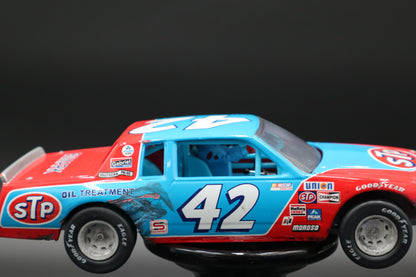 MrMuffin Racing Custom 1981 Kyle Petty #42 STP North Wilkesboro Wrecked Diecast - MRMRC-015