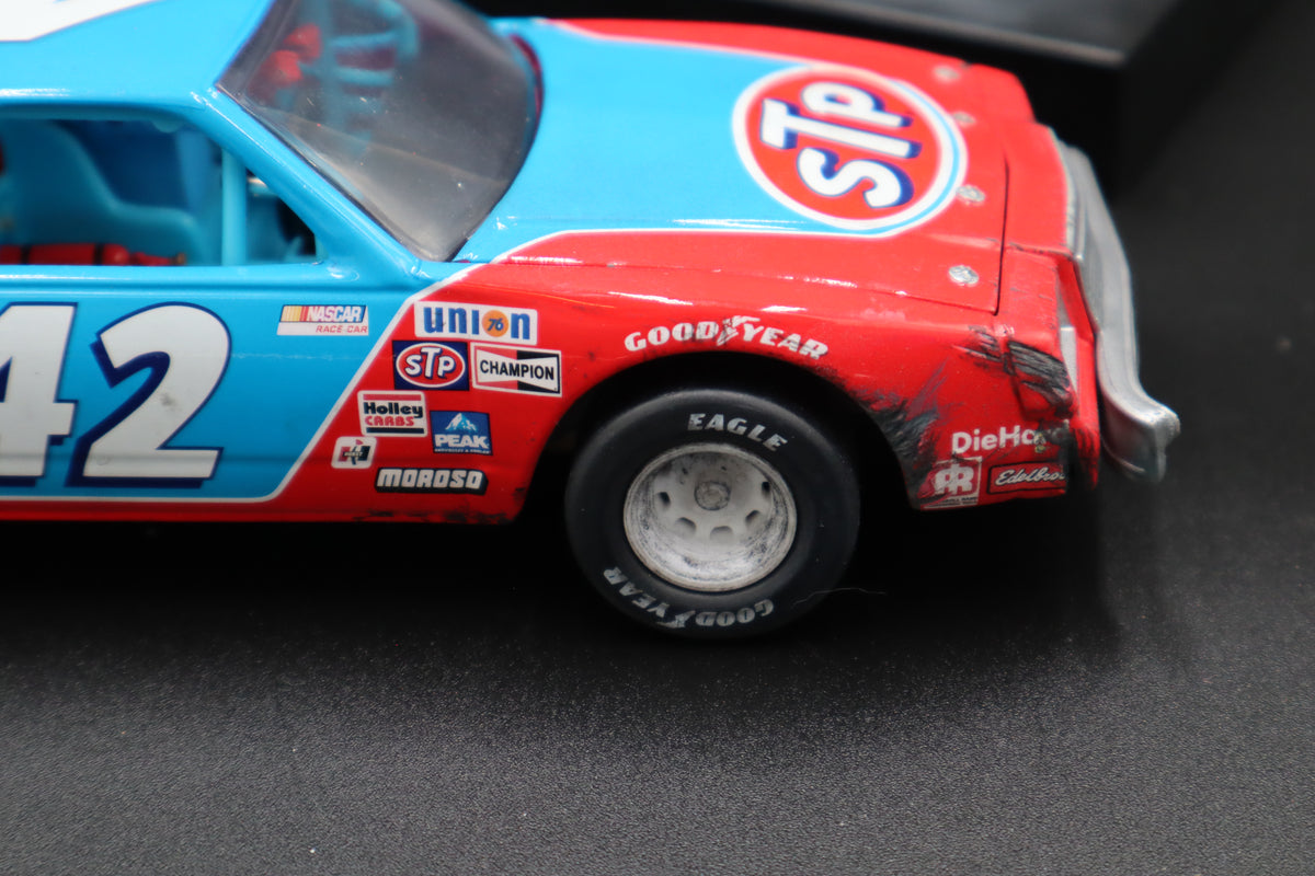 MrMuffin Racing Custom 1981 Kyle Petty #42 STP North Wilkesboro Wrecked Diecast - MRMRC-015