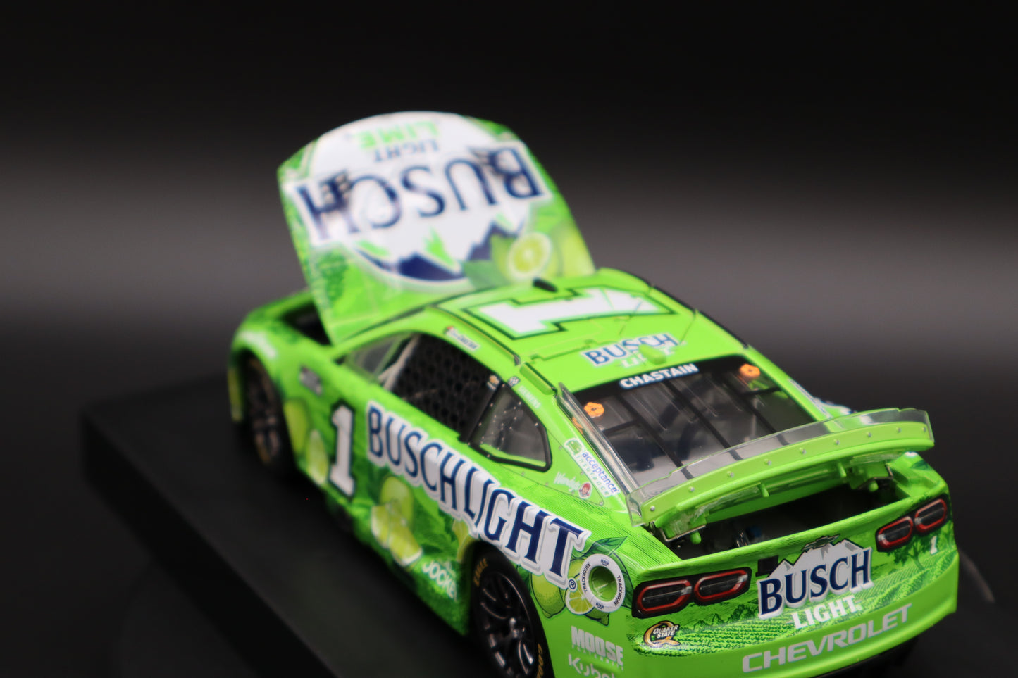 Ross Chastain 2025 - #1 Busch Light Lime - 1:24 ELITE Diecast - LRO#46