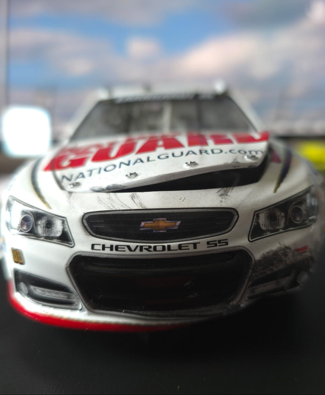MrMuffin Racing Custom 2014 Wrecked Dale Jr #88 National Guard - MRMRC-006