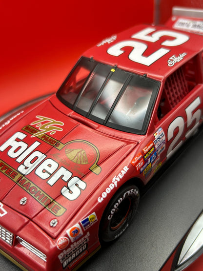 Ken Schrader 1988 - #25 Folgers (Talladega Raced Win) - 1:24 ARC Diecast
