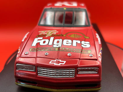 Ken Schrader 1988 - #25 Folgers (Talladega Raced Win) - 1:24 ARC Diecast