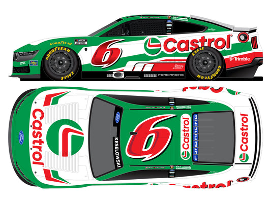 Brad Keselowski 2026 - #6 Castrol Tribute - 1:24 ELITE Diecast