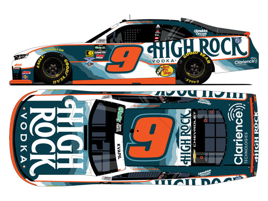 Carson Kvapil 2026 - #9 High Rock Vodka - 1:64 ARC Diecast