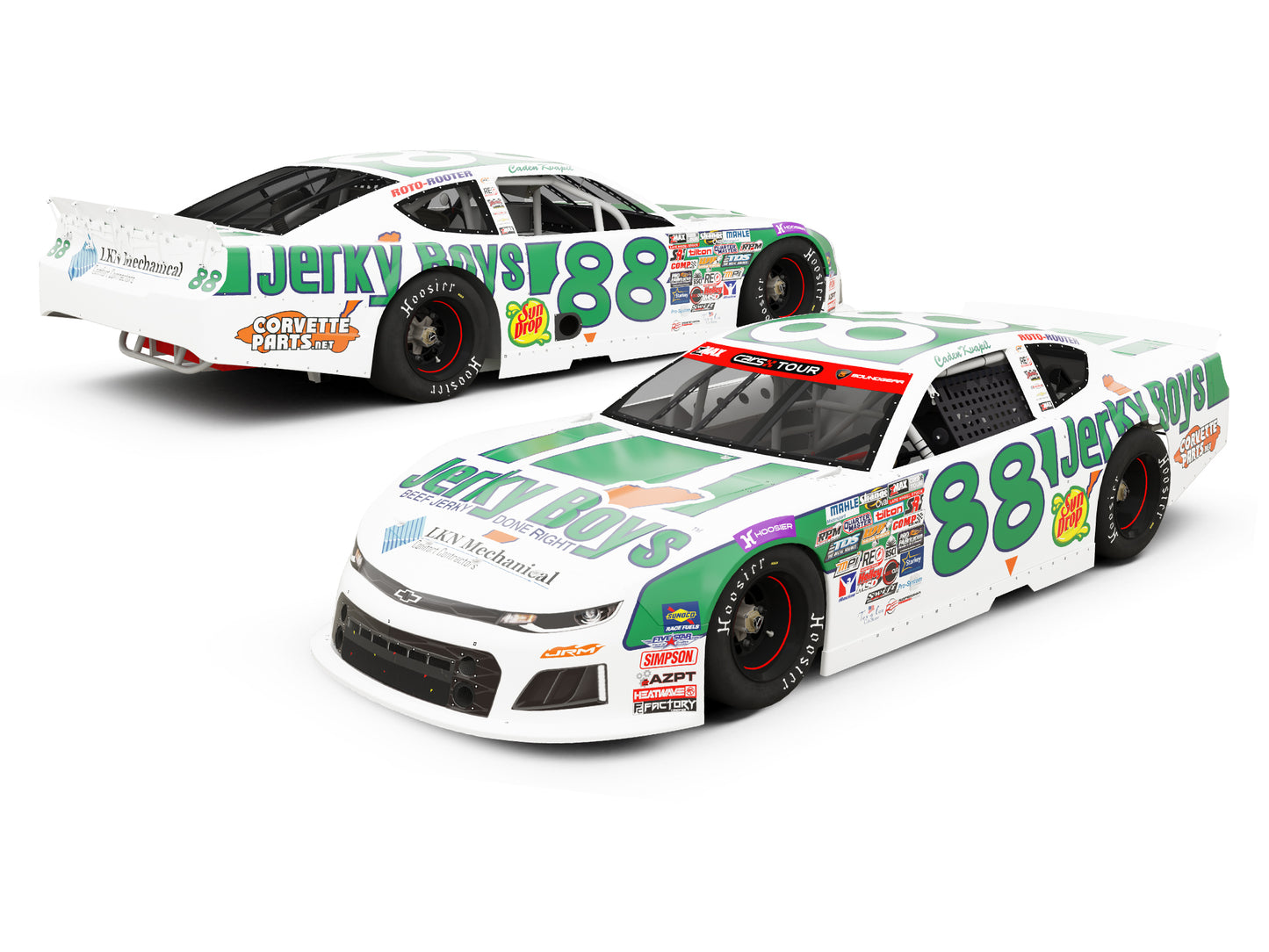 Caden Kvapil 2026 - #88 Jerky Boys Throwback - 1:64 ARC Diecast