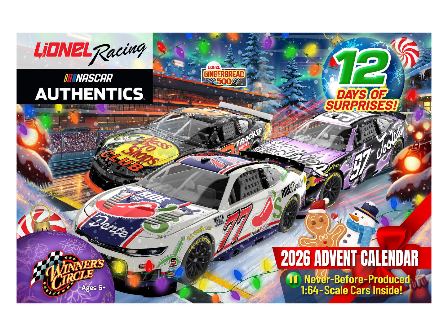 Lionel Racing 2026 - Advent Calendar - 1:64 ARC Diecast
