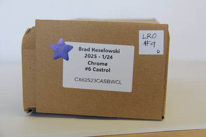 Brad Keselowski 2025 - #6 Castrol - 1:24 ARC Chrome Diecast - LRO#09