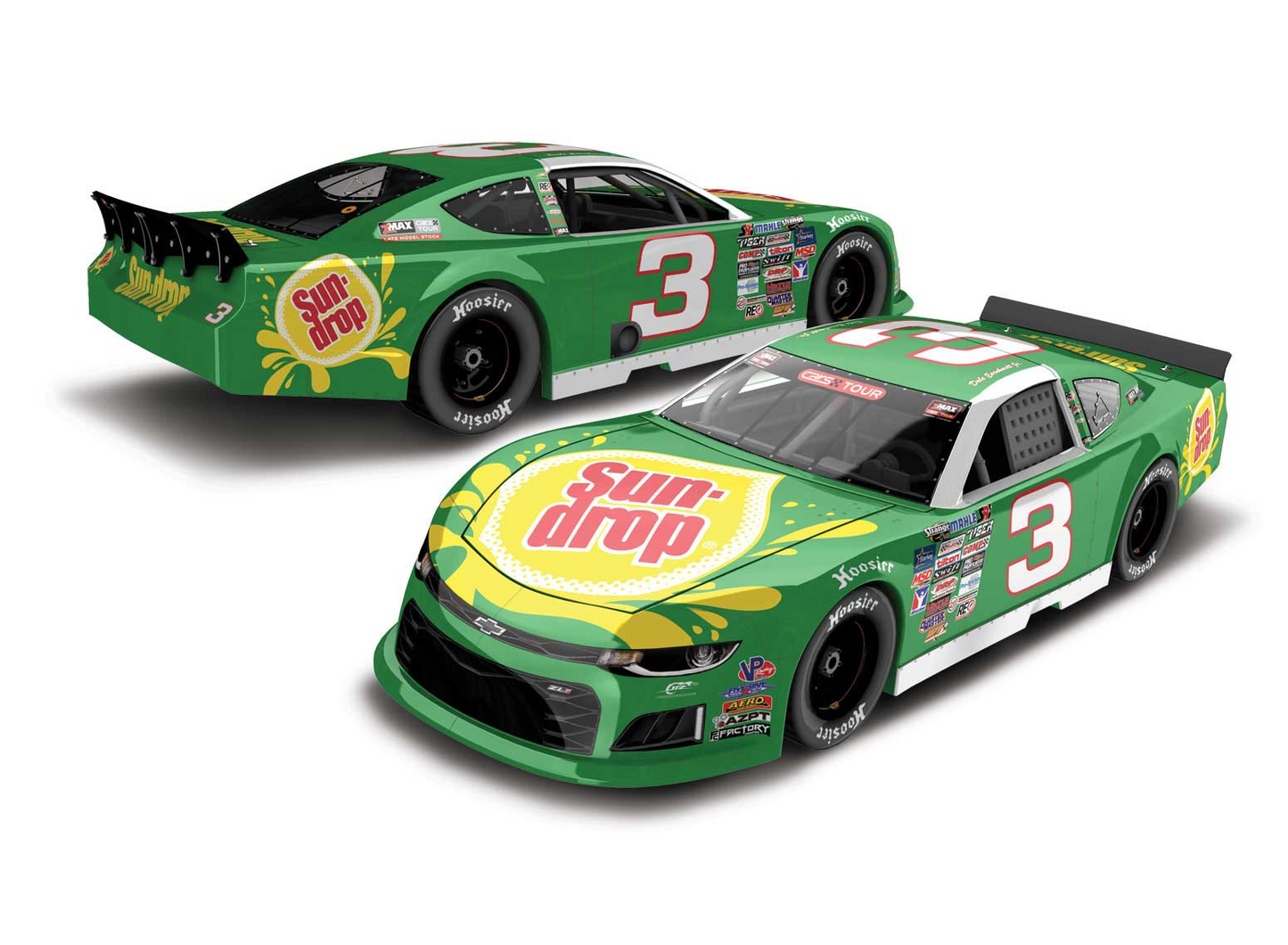 Dale Earnhardt Jr 2024 - #3 Sun Drop - 1:64 ARC Diecast