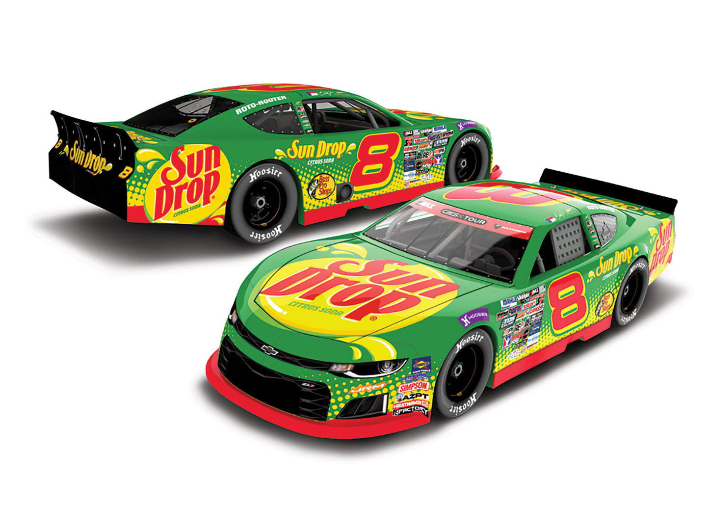 Dale Earnhardt Jr. 2026 - #8 Sun Drop - 1:24 ARC Autographed Diecast